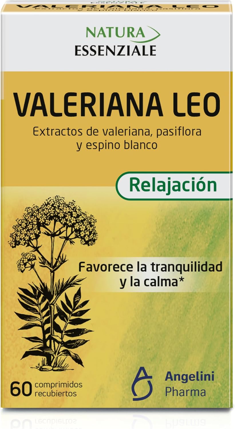 Valeriana Leo Complemento Alimenticio para la Relajacion 60 Comprimidos